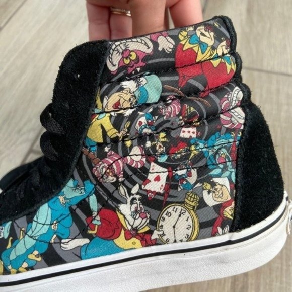 VANS Disney Alice In Wonderland Sneakers Lmtd Ed. - Picture 8 of 13